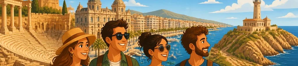 Excursión desde Murcia a Cabo de Palos y Cartagena con visita al Teatro Romano