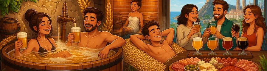 Disfruta de una experiencia de Spa de Cerveza en Alicante con Tapas y Cata