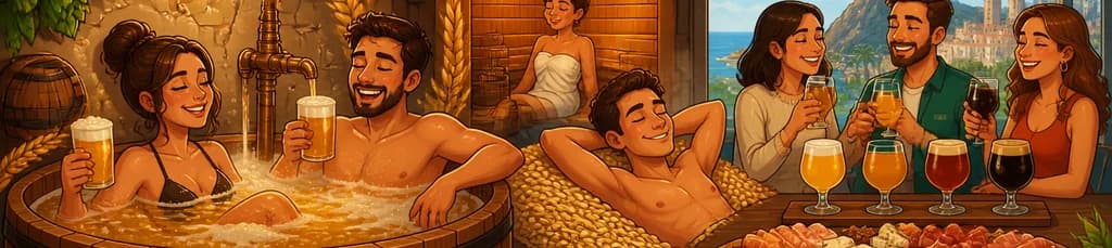 Disfruta de una experiencia de Spa de Cerveza en Alicante con Tapas y Cata