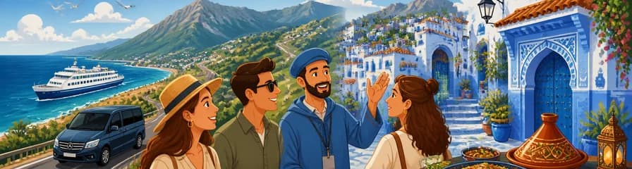 Viaje privado de un día con todo incluido a Chefchaouen desde la Costa del Sol
