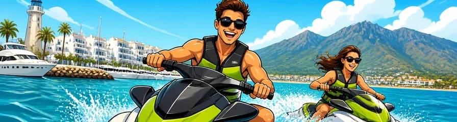 Experimenta la emoción del alquiler de motos de agua en Marbella