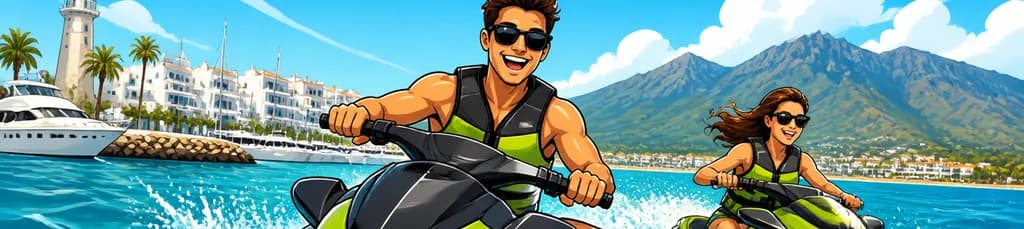 Experimenta la emoción del alquiler de motos de agua en Marbella