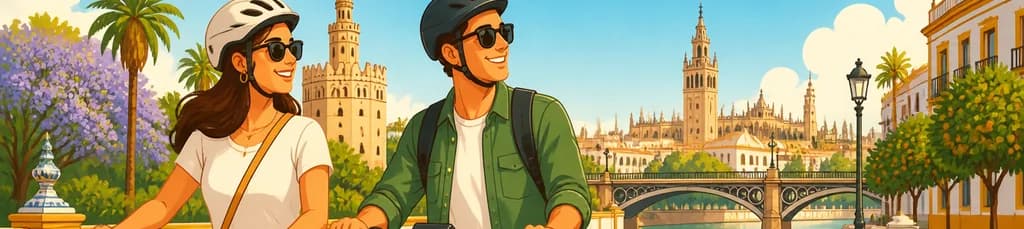Descubre Sevilla a tu ritmo con el alquiler de bicicletas eléctricas