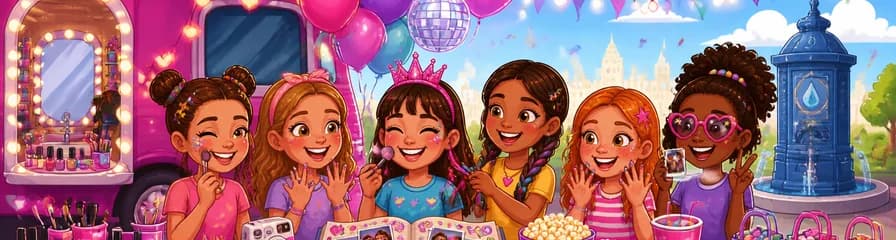 Celebra un cumpleaños infantil inolvidable con Beauty Vans en Madrid