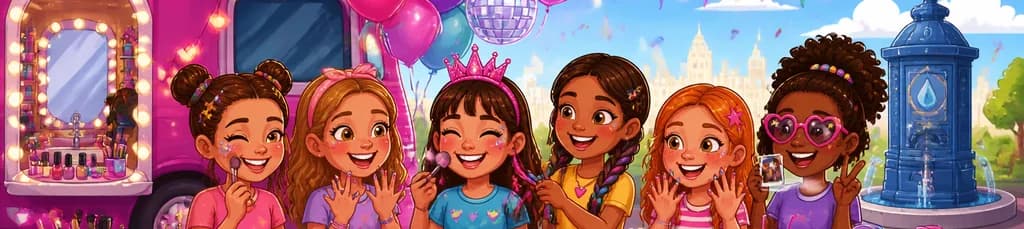Celebra un cumpleaños infantil inolvidable con Beauty Vans en Madrid