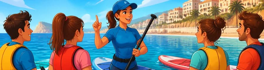 Curso de iniciación o recorrido de Stand Up Paddle (SUP) en El Campello, Alicante