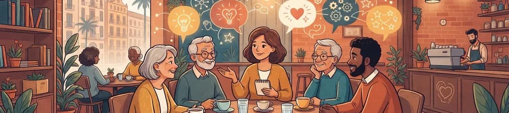 Charlas profundas con café: Historias que importan (sábados) en Ruzafa