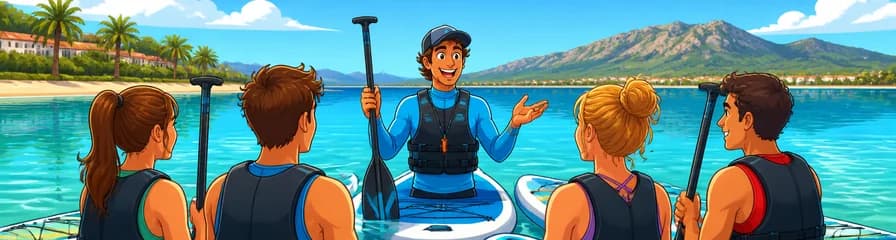 Clase de Stand Up Paddle en Alcudia