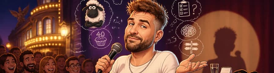 Juampi González presenta su cuarto show unipersonal de humor, Oveja Negra