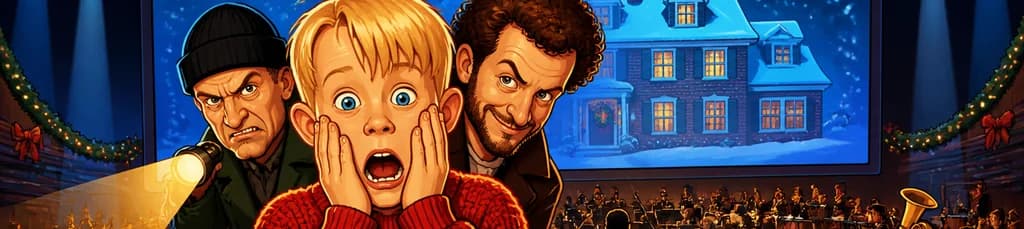 La película original "Solo en casa" en concierto con orquesta sinfónica en directo
