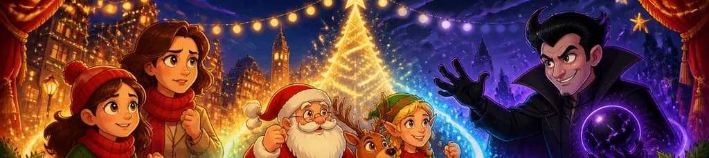 La magia de las Luces de Navidad en Teatros Luchana