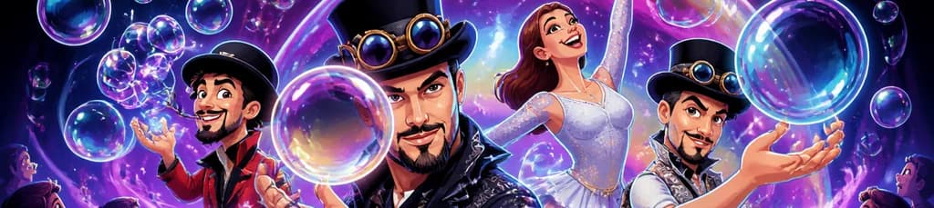 Descubre Dreaming Bubble: El Mago de las Burbujas en Sevilla