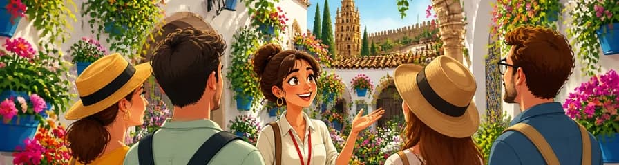 Recorrido guiado íntimo: Patios y Flores de Córdoba
