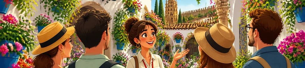 Recorrido guiado íntimo: Patios y Flores de Córdoba