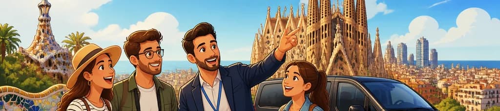 Descubre Barcelona con un tour privado guiado y chofer
