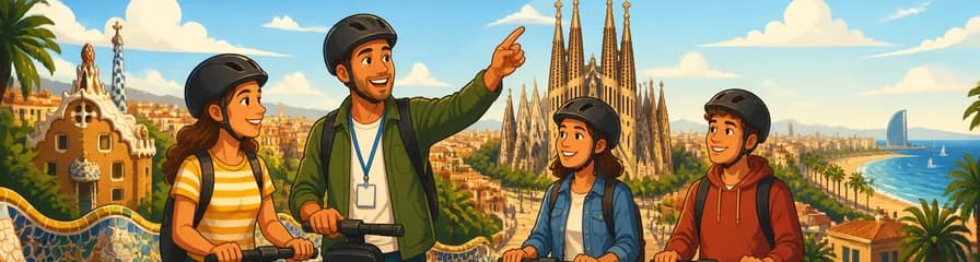 Recorrido en Segway para Conocer Barcelona como un Ciudadano Más