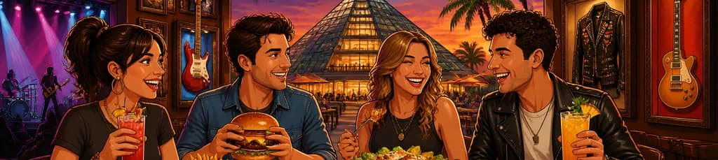 Disfruta de una experiencia gastronómica con menú del día en Hard Rock Cafe Tenerife