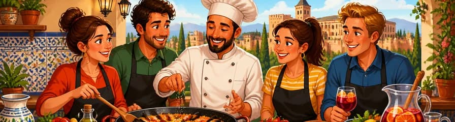 Taller de cocina española en Granada