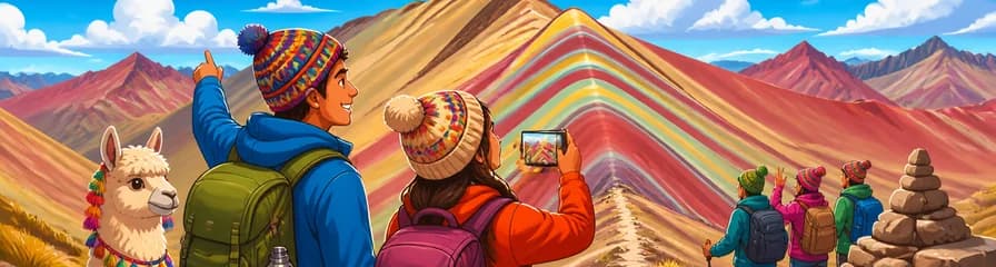 Vive la Montaña Arcoíris: una inolvidable excursión de día completo con salida desde Cusco