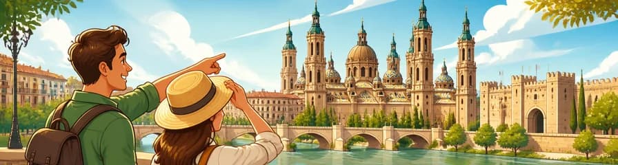 Escapada privada de un día completo a Zaragoza partiendo de Barcelona