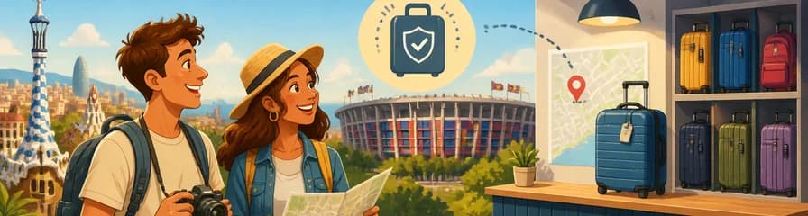 Servicio de consigna de equipaje en Barcelona cerca del Camp Nou