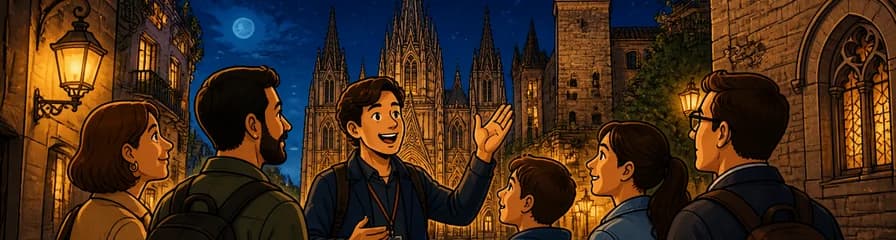 Recorridos guiados nocturnos por Barcelona City