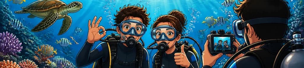 Sumérgete en el mundo submarino de Tenerife con fotografía y video de cortesía
