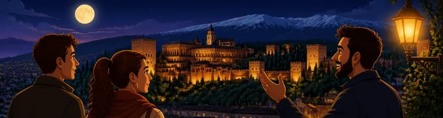 Recorrido turístico privado nocturno por Granada