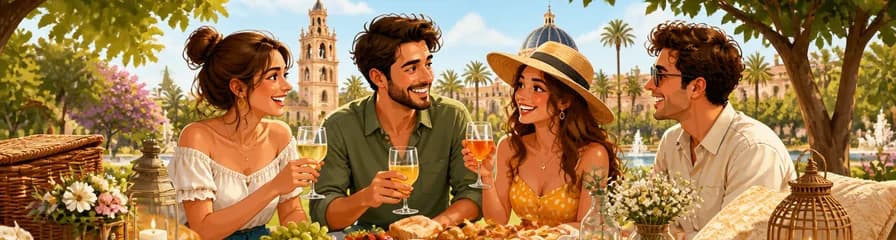 Disfruta de una Exclusiva Experiencia de Picnic de Ensueño de 3 Horas en Valencia