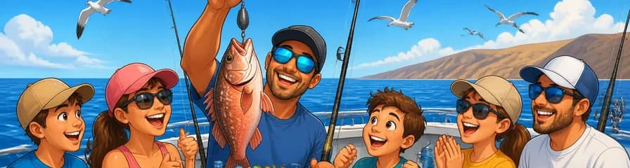Excursión de Pesca de Fondo en las Aguas de Caleta de Fuste