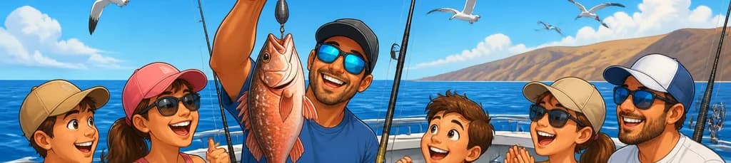 Excursión de Pesca de Fondo en las Aguas de Caleta de Fuste