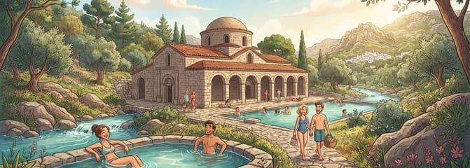 Visita a los Baños de la Hedionda en agosto