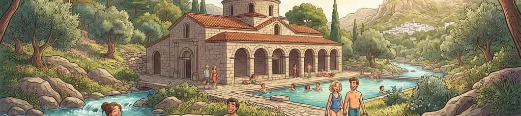 Visita a los Baños de la Hedionda en agosto