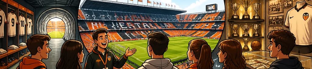 Recorrido guiado por el Estadio de Mestalla