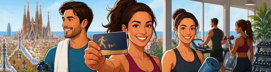 Consigue el Pase Premium de Fitness para Barcelona