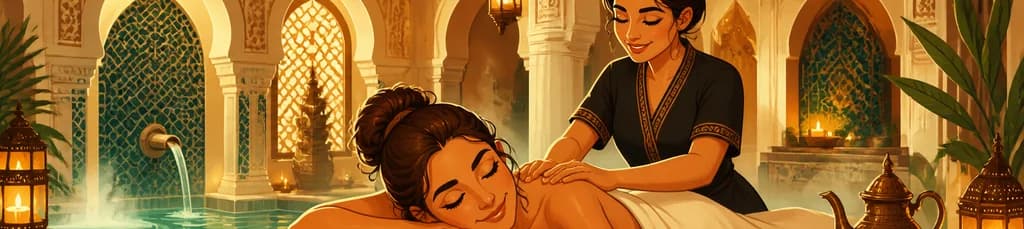 Disfruta de una experiencia de baño árabe con masaje exclusivo en Hammam Al Ándalus Palma