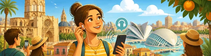 Explora Valencia a tu ritmo con cien fascinantes relatos en audio