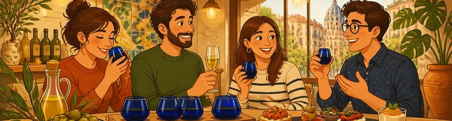 Recién llegado: Cata de Aceite de Oliva Español y Cava en Barcelona