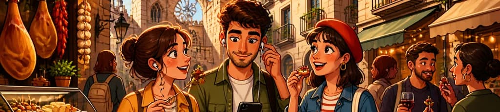 Recorrido culinario autoguiado por El Born con audioguía