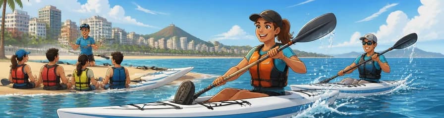 Experiencia de 2 Horas de Piragüismo en Mar Abierto en Las Palmas de Gran Canaria