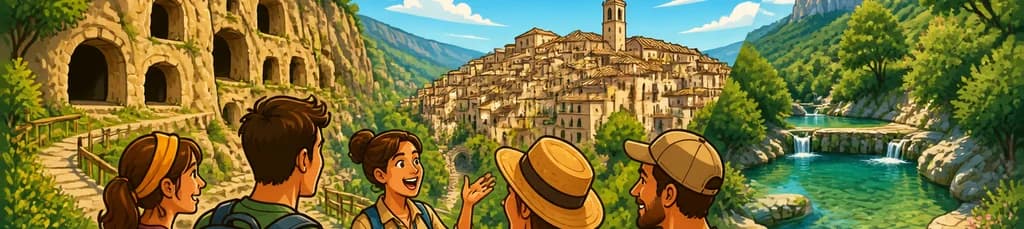 Excursión por Bocairent Histórico, las Cuevas de Covetes dels Moros y las Pozas de Pou Clar