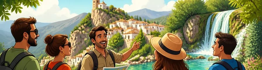 Recorrido guiado por Guadalest y las Fuentes del Algar con salida desde Alicante