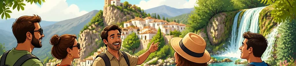Recorrido guiado por Guadalest y las Fuentes del Algar con salida desde Alicante