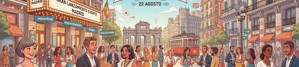 Gran inauguración de evento en Madrid: 22 de agosto