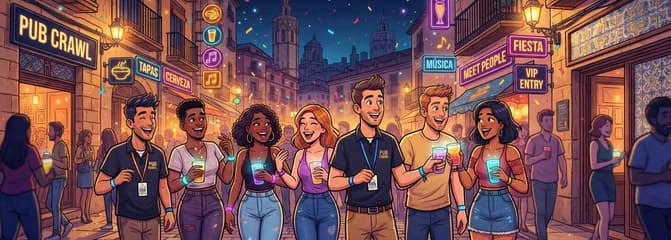Tour de bares por Valencia: la mejor experiencia social y de fiesta