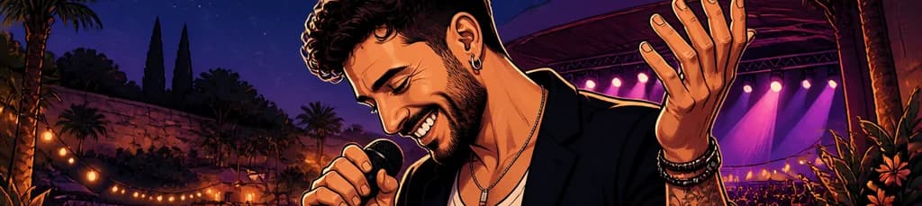 Antoñito Molina en el Auditorio Starlite de Marbella