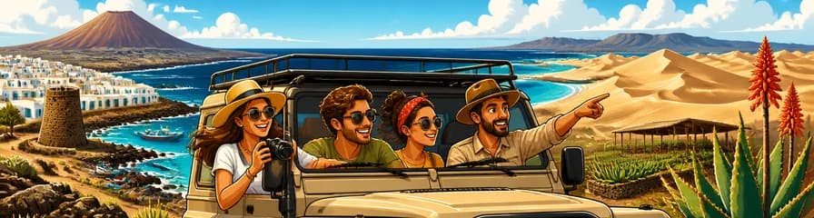 Recorrido en vehículo 4x4 por el norte de Fuerteventura, incluyendo El Cotillo y Corralejo
