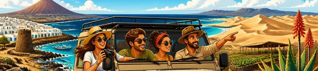Recorrido en vehículo 4x4 por el norte de Fuerteventura, incluyendo El Cotillo y Corralejo