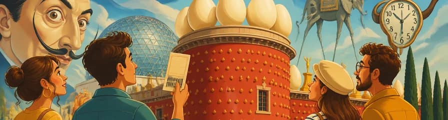 Acceso al Teatro-Museo Dalí en Figueres