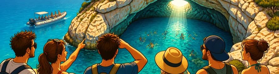 Descubre la Cueva de la Luz en Ibiza con una excursión costera y baño